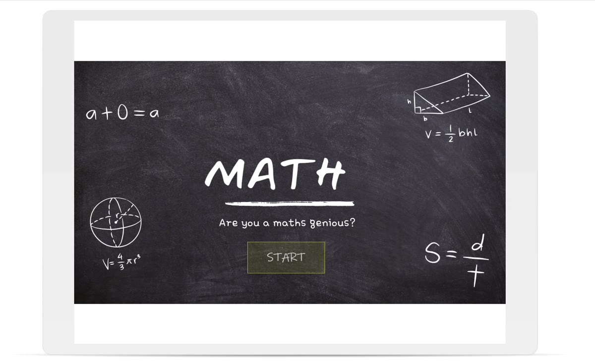 Maths Genius Challenge preview
